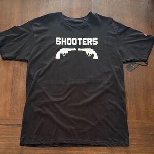 SSUR Shooters Black Graphic Shirt Large New York